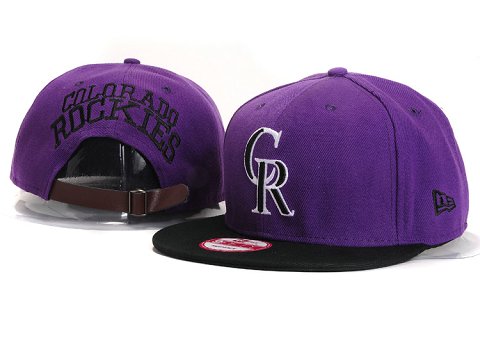 Colorado Rockies MLB Snapback Hat YX123